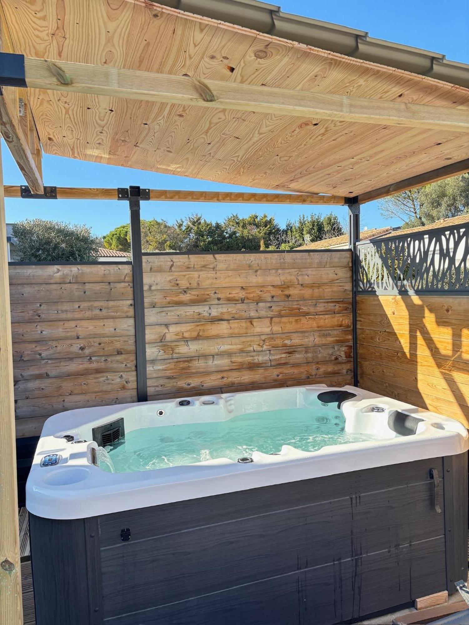 Gite & Spa Le Villemachois - 4 Etoiles - Jacuzzi Couvert - Calme Et Independant - Clim - Parking - 5 Min Carcassonne Villemoustaussou エクステリア 写真